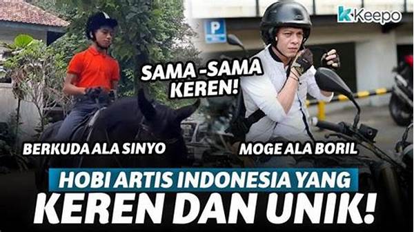 Hobi Unik Artis Indonesia Yang Jarang Diketahui