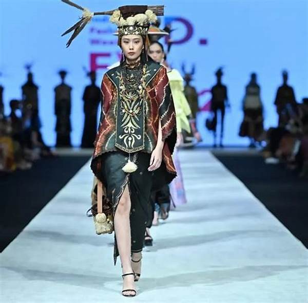 Kreasi Busana Artis Indonesia Di Fashion Show