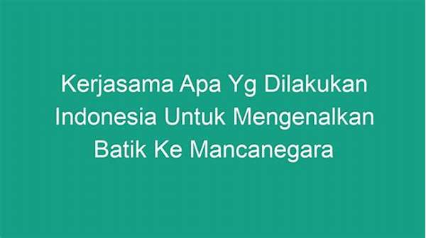 Kerjasama Sinematik Indonesia Dan Mancanegara