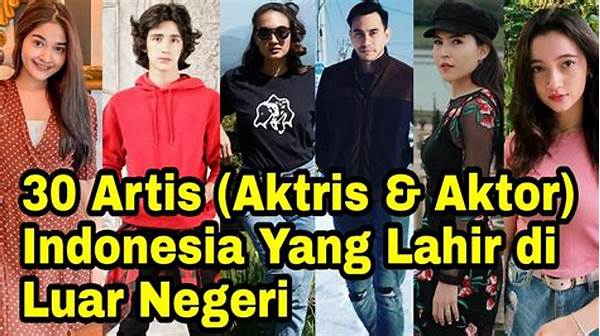 Kontribusi Aktor Indonesia Di Luar Negeri