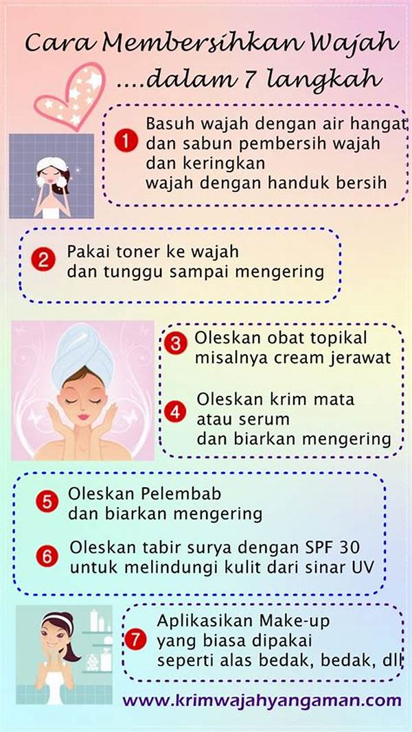 Langkah-langkah Membersihkan Wajah Pagi