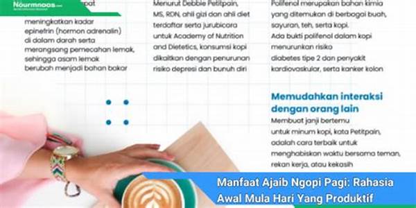 Rahasia Pagi Produktif Figur Publik