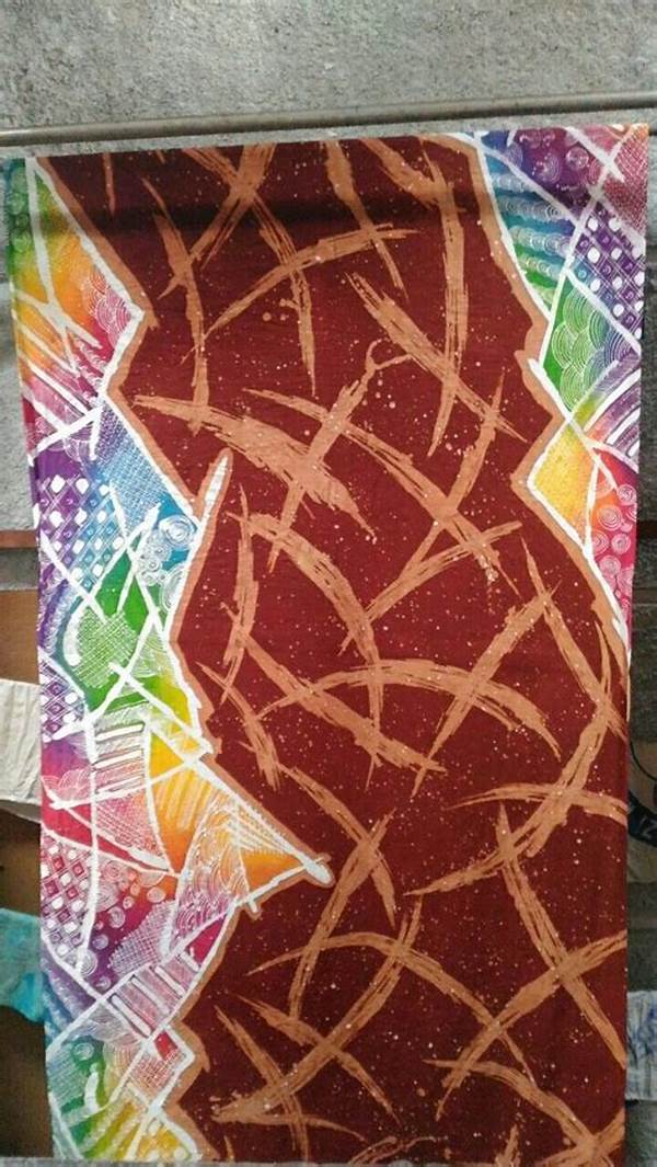 “batik Abstrak Lisa Tjahjono”