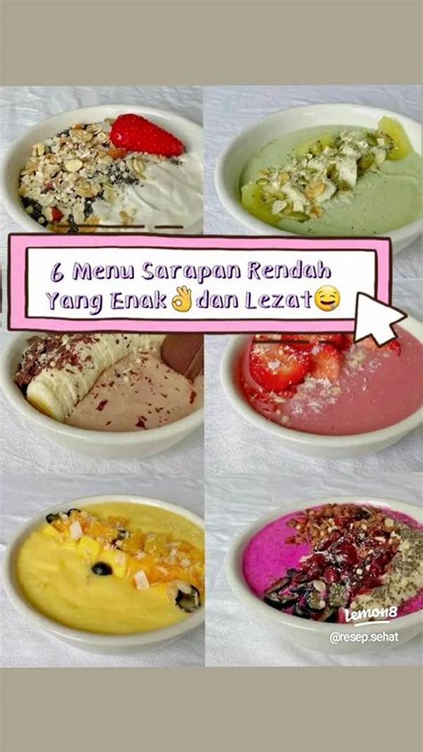 Cara Menyiapkan Sarapan Rendah Lemak