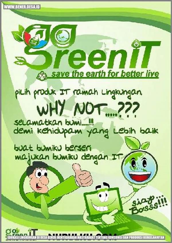 Edukasi Berkelanjutan Untuk Lingkungan.