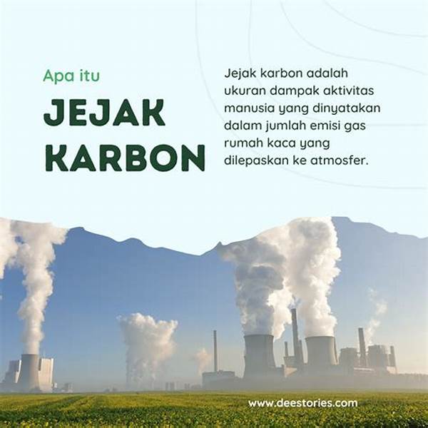 “gerakan Pengurangan Jejak Karbon”