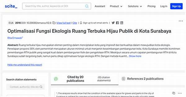 Integrasi Ruang Publik Ekologis