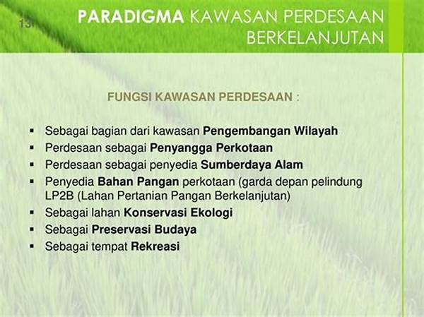 Program Konservasi Wilayah Perdesaan