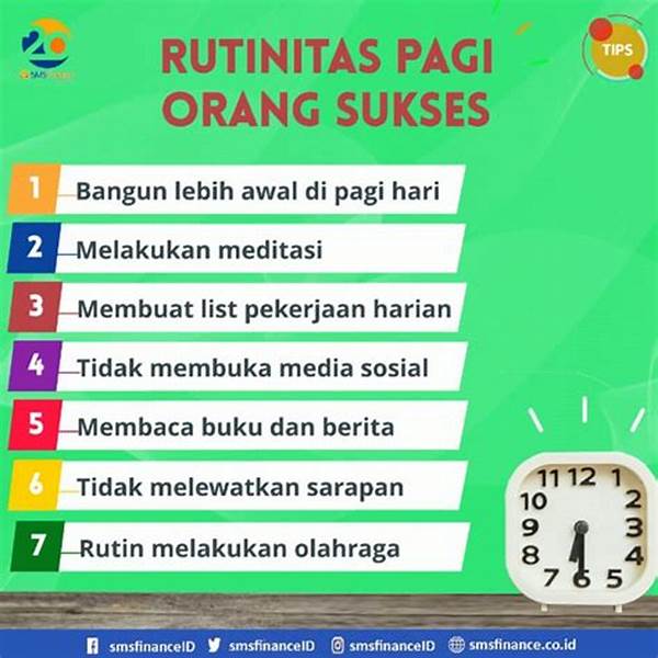 Rutinitas Pagi Penyanyi Sukses.