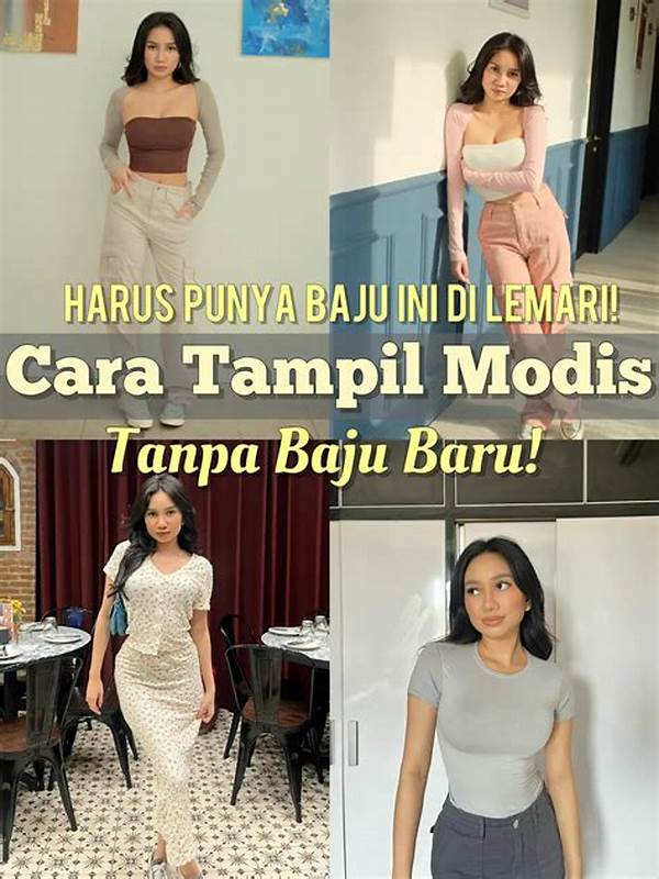 Penampilan Modis Tanpa Banyak Uang