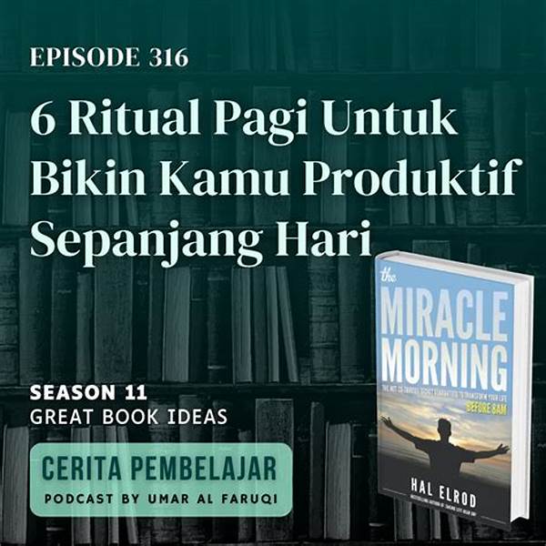 “ritual Pagi Sukses Selebriti”