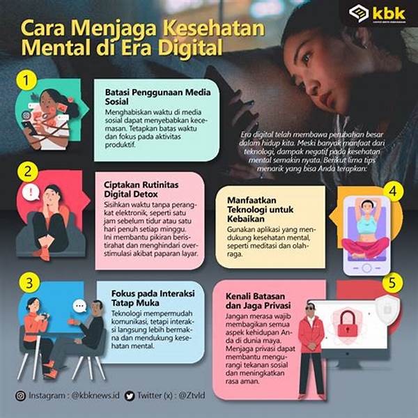 Cara Menjaga Kesehatan Mental Di Era Digital